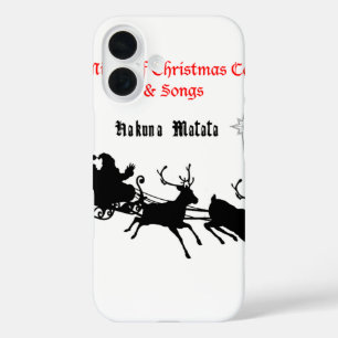 Coques iPhone 16 Chanter le long de Noël - Carols & Festive Joy