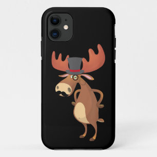 Case-Mate iPhone Case Chapeau Cool Drôle de Moustache d'Élan Amoureux de