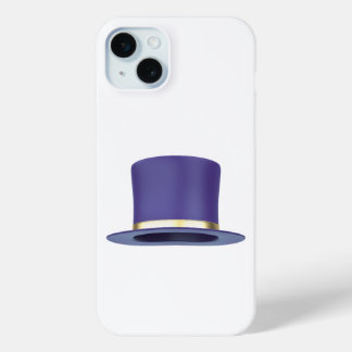 Coque iPhone 15 Mini Chapeau de dessus magique violet