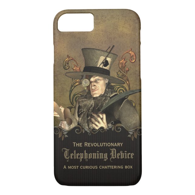 Coques Case-Mate iPhone Chapelier fou drôle de Steampunk (Dos)
