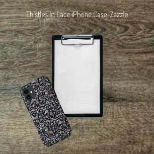 Case-Mate iPhone Case Chardons En Dentelle