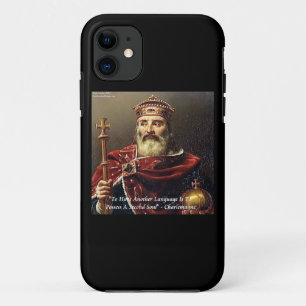 Etui iPhone Case-Mate Charlemagne & Langues célèbres Citation