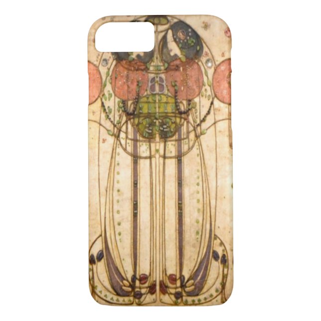 Coques Case-Mate iPhone Charles Rennie Mackintosh Le Wassail (Dos)