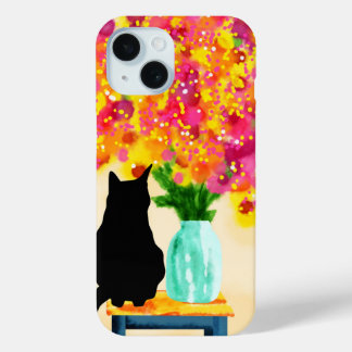Coque Pour iPhone 15 Charme Cosy Corner
