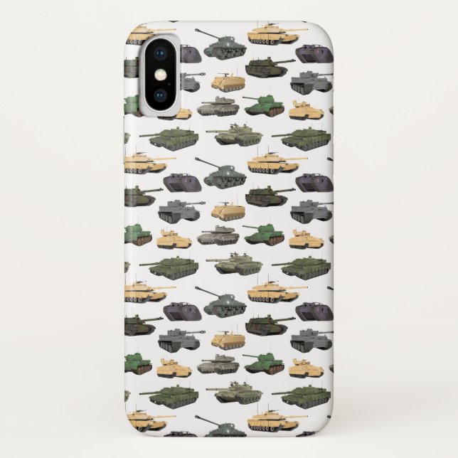 Coques Case-Mate iPhone Chars de combat multiples (Dos)