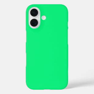 Coque Pour iPhone 16 Chartreuse Téléphone vert