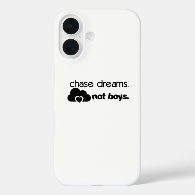 Coques Case-Mate iPhone Chase Dreams, pas Garçons (Verso)