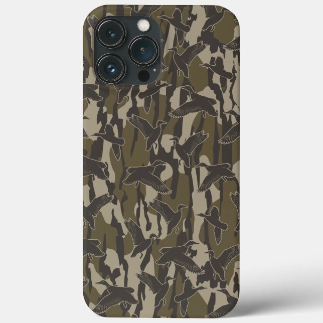 Coques Case-Mate iPhone Chasse à la sauvagine Camo Chasseurs de canards (Verso)