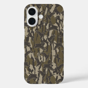 Coque Pour iPhone 16 Chasse à la sauvagine Camo Chasseurs de canards