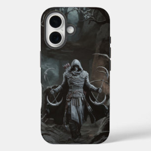 Coque Pour iPhone 16 Chasse à l'ombre - Forêt Rogue Guerrier