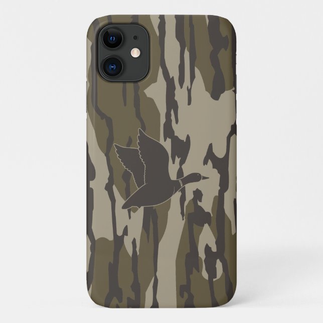 Coques Case-Mate iPhone Chasse au canard Camo Old School (Dos)