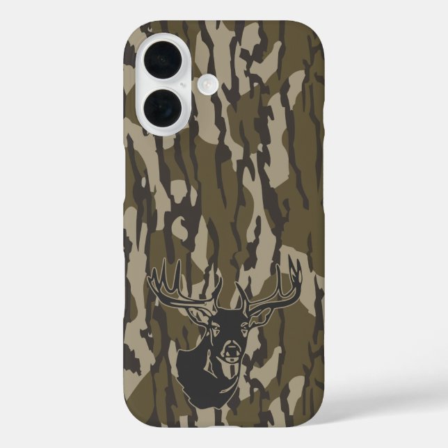Coques Case-Mate iPhone Chasse Camo Chasse de cerf blanc Botomland Camo (Verso)