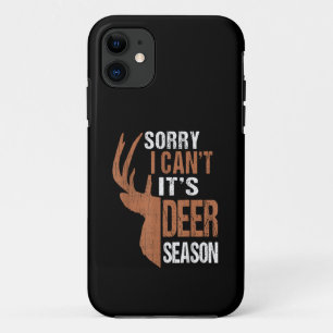 Case-Mate iPhone Case Chasse Désolé c'est la saison du cerf Drôle de pèr
