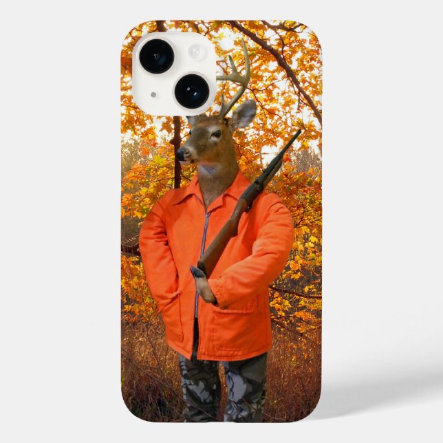 Coques Case-Mate iPhone Chasseur de cerfs dans les bois (Verso)