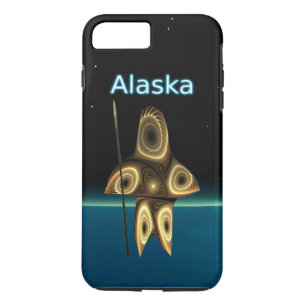 Case-Mate iPhone Case Chasseur inuit fractal - Alaska