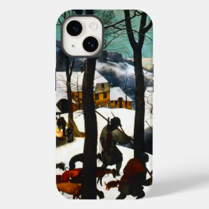 Coque Pour iPhone 14 Chasseurs dans le paysage de neige Pieter Bruegel