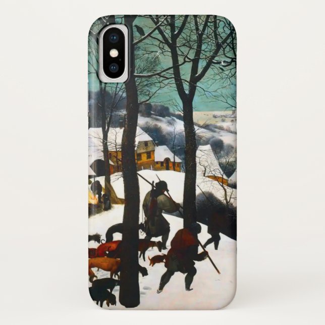 Coques Case-Mate iPhone Chasseurs dans le paysage de neige Pieter Bruegel (Dos)