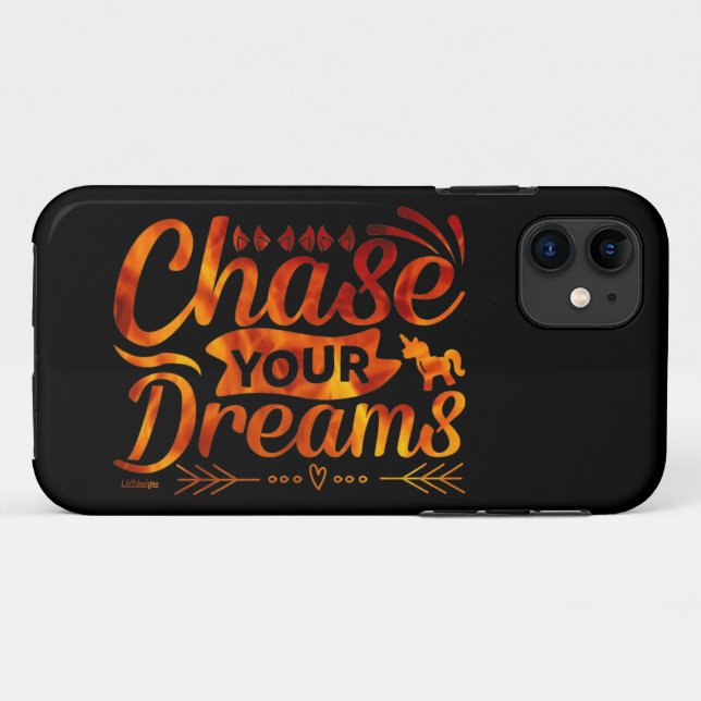Coques Case-Mate iPhone CHASSEZ VOS RÊVES soumission motivationnelle cadea (Dos (Horizontal))