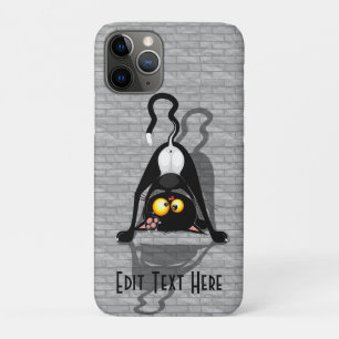 Case-Mate iPhone Case Chat à l'envers Personnage de dessin animé drôle