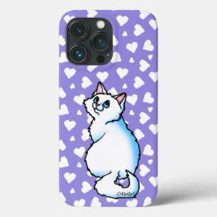 Case-Mate iPhone Case Chat blanc