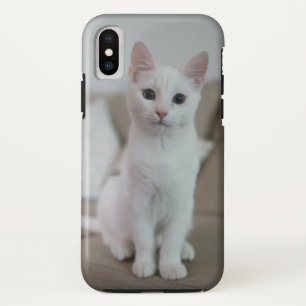 Case-Mate iPhone Case chat blanc   Zazzle_Growshop.