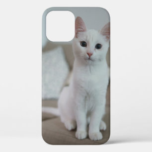 Case-Mate iPhone Case chat blanc   Zazzle_Growshop.