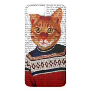 Coque iPhone 7 Plus Chat dans le chandail 2 de ski