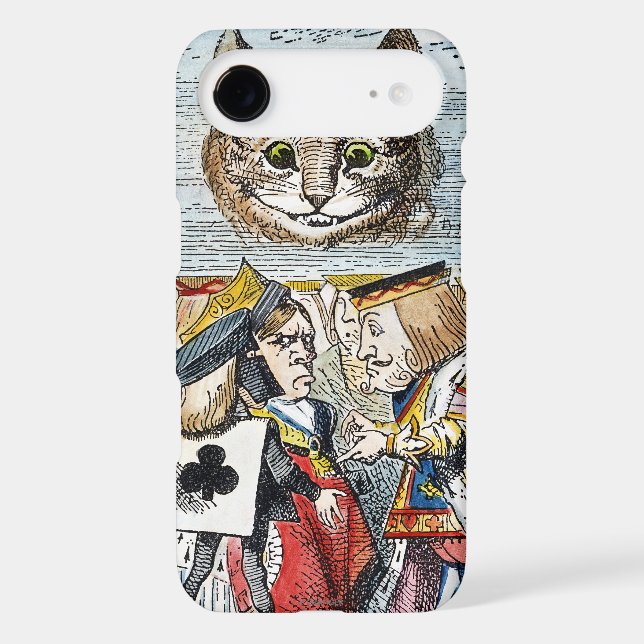 Coques Case-Mate iPhone Chat de Cheshire, 1865 (Verso)