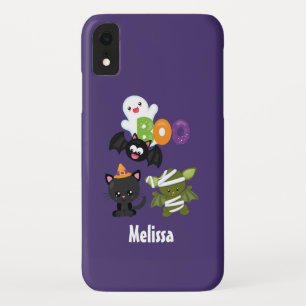 Case-Mate iPhone Case Chat de Cute Halloween, bat, mummy et ghost