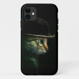 Coque iPhone 11 Chat de Steampunk