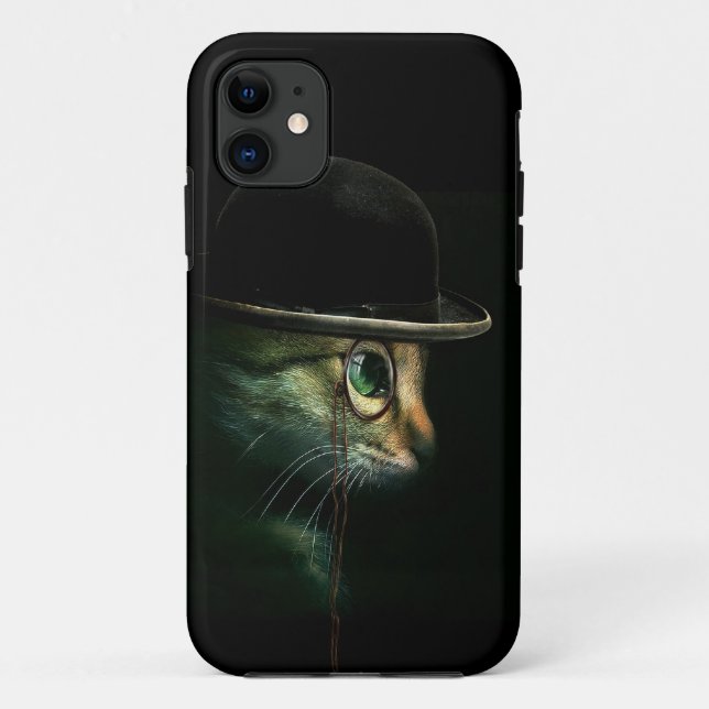Coques Case-Mate iPhone Chat de Steampunk (Dos)