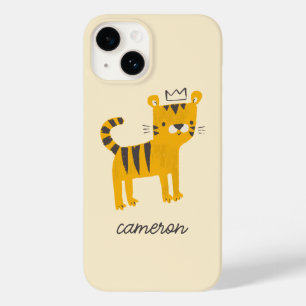 Coque Pour iPhone 14 Chat de tigre sauvage