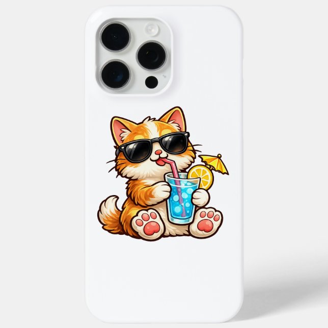 Coques Case-Mate iPhone Chat d'été cool (Verso)