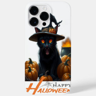 Coque Pour Pour iPhone 14 Pro Max Chat d'Halloween 