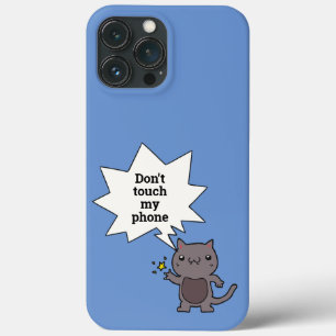 Case-Mate iPhone Case Chat drôle mignon ne touchez pas mon téléphone