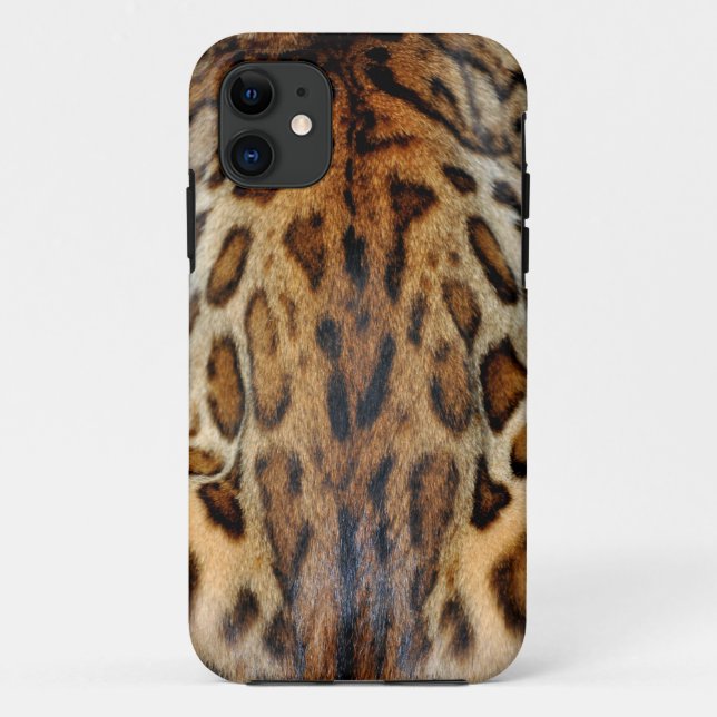 Coques Case-Mate iPhone chat/empreinte de léopard du Bengale du cas (Dos)