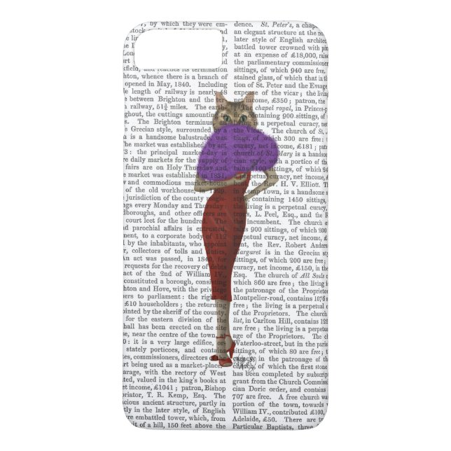 Coques Case-Mate iPhone Chat En Robe Rouge (Dos)