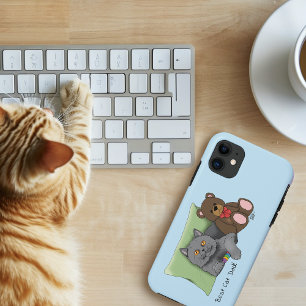 Case-Mate iPhone Case Chat gris fête des pères