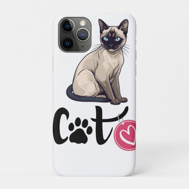 Coques Case-Mate iPhone chat mignon (Dos)