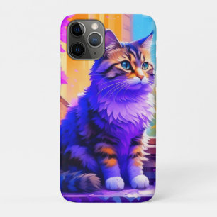 Case-Mate iPhone Case Chat mignon assis dans la fenêtre Ai Art