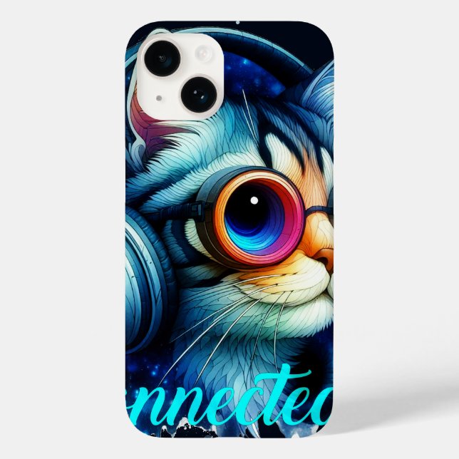 Coques Case-Mate iPhone chat mignon drôle dessin animé cool animaux animés (Verso)