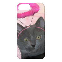 Chat Noir Avec Halo Angel Rose