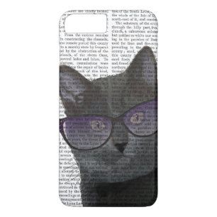 Coque Case-Mate Pour iPhone Chat noir avec lunettes de soleil 2