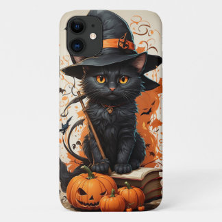 Case-Mate iPhone Case Chat noir d'Halloween