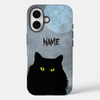 Chat noir et Lune Coque-Mate Samsung Galax