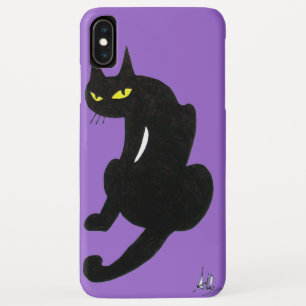 Etui iPhone Case-Mate CHAT NOIR NINJA Violet
