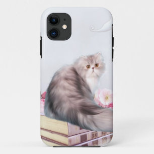 Case-Mate iPhone Case Chat persan et livres