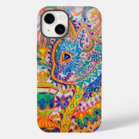 Chat psychédélique, Louis Wain Coque-coque iphone