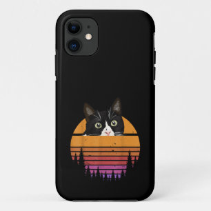 Case-Mate iPhone Case Chat Retro Style Chat Noir Style Vintage Chat Kitt