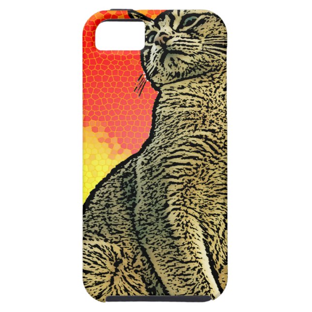 Coques Case-Mate iPhone Chat rouge (Dos)